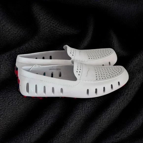 Floafers Men’s Country Club Driver Slip On Shoes - Picture 2 of 13